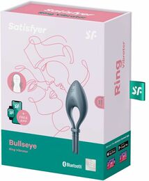 Эекционное кольцо Satisfyer Bullseye Dark Blue