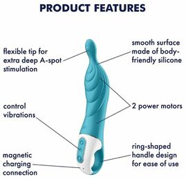 Вибратор Satisfyer A-Mazing 2 Turquoise