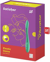 Вибратор Satisfyer Elastic Game Light Green