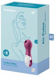 Вибромассажер с вакуумной стимуляцией Satisfyer Lucky Libra