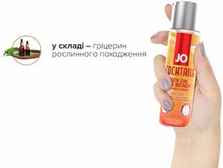 Лубрикант на водной основе System JO Cocktails - Sex on the Beach без сахара (60 мл)