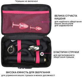 Кейс для игрушек с кодовым замком Dorcel DISCREET BOX