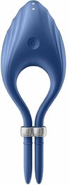 Эрекционное виброкольцо лассо Satisfyer Duelist Blue, 10 режимов, мощный мотор