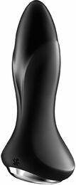 Анальная смарт вибропробка с жемчужным массажем Satisfyer Rotator Plug 1+ Black