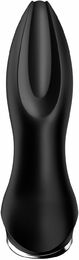 Анальная смарт вибропробка с жемчужным массажем Satisfyer Rotator Plug 2+ Black