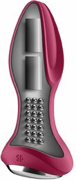 Анальная смарт вибропробка с жемчужным массажем Satisfyer Rotator Plug 2+ Violet