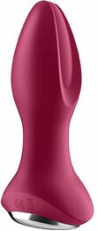 Анальная смарт вибропробка с жемчужным массажем Satisfyer Rotator Plug 2+ Violet