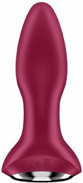 Анальная смарт вибропробка с жемчужным массажем Satisfyer Rotator Plug 2+ Violet