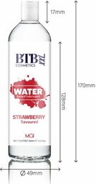 Смазка на водной основе BTB FLAVORED STRAWBERRY с ароматом клубники (250 мл)