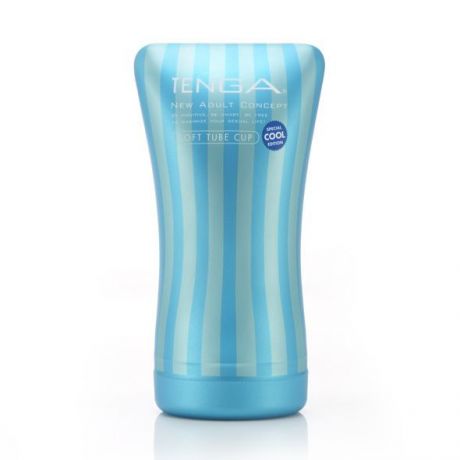Мастурбатор Tenga Soft Tube Cup Cool Edition с охлаждающей смазкой (мягкая подушечка)