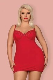 Комплект Obsessive XXL JOLIEROSE chemise