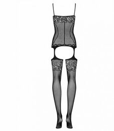 Комбинезон Obsessive BODYSTOCKING F204 черный