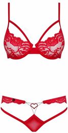 Комплект Obsessive 829-SET-3 SET S/M красный