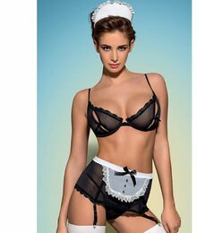 Эротический костюм Горничной MAIDME Set 5 L/XL