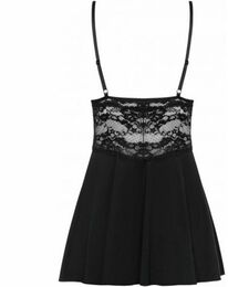 Бебидолл Obsessive 810-BAB-1 babydoll & thong black S/M