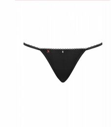 Трусики Obsessive Chiccanta thong black L/XL