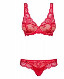 Комплект Obsessive 853-SET-3 2 pcs set red S/M