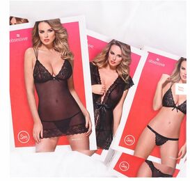 Комплект Obsessive 868-SET-1 set 2-pcs L/XL