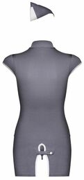 Костюм стюардесса Stewardess obsessive grey S/M