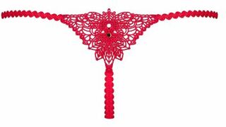 Стринги Obsessive Hetea thong red S/M