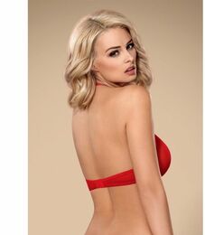 Бюстгальтер Obsessive 838-BRA-3 bra red L/XL