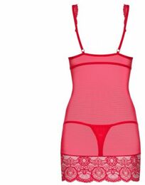 Боди 853-CHE-3 chemise thong red S/M