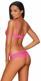 Комплект Obsessive ALABASTRA 2-PCS SET Pink S/M