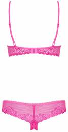 Комплект Obsessive ALABASTRA 2-PCS SET Pink S/M