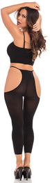 КОМПЛЕКТ ROAD TRIP 2PC HOTPANT SET BLACK, OS