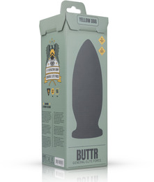 Анальная пробка для фистинга BUTTR Yellow Dog Butt Plug