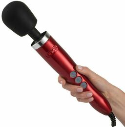 Вибромассажер-Микрофон в металлическом корпусе DOXY Die Cast, Red
