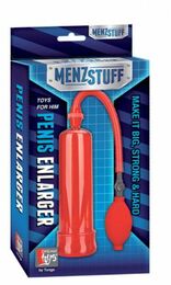 Вакуумная помпа MENZSTUFF PENIS ENLARGER , RED