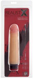 Вибромассажер REALISTX 7.5INCH VIBRATOR, FLESH