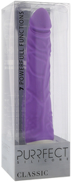 Вибромассажер PURRFECT SILICONE CLASSIC 7.1INCH, PURPLE