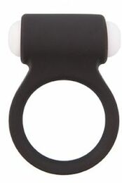 Эрекционное кольцо LIT-UP SILICONE STIMU RING 3, BLACK