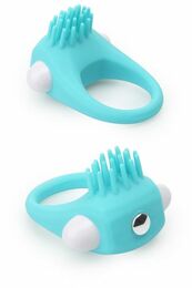 Эрекционное кольцо LIT-UP SILICONE STIMU RING 5 BLUE