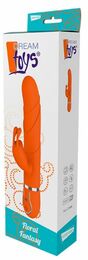 Вибромассажер-кролик DREAM TOYS FLORAL FANTASY, ORANGE