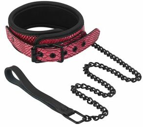 Ошейник BLAZE COLLAR & LEASH PINK