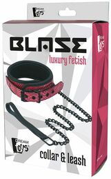 Ошейник BLAZE COLLAR & LEASH PINK