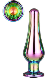 DT21821 Анальная пробка конической формы Dream Toys GLEAMING LOVE COLOURED PLEASURE PLUG M