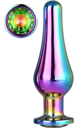 DT21822 Анальная пробка конической формы Dream Toys GLEAMING LOVE COLOURED PLEASURE PLUG L