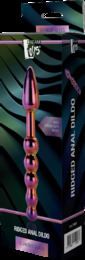 DT21834 Стеклянный анальный стимулятор Dream Toys GLAMOUR GLASS RIDGED ANAL DILDO