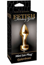 Анальная пробка FF GOLD - GOLD BUTT PLUG