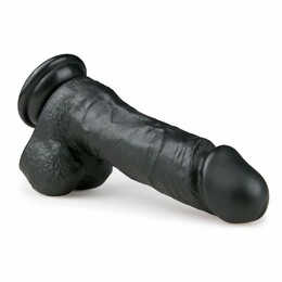 Фаллоимитатор EasyToys Realistic Dildo - 17,5 см черный