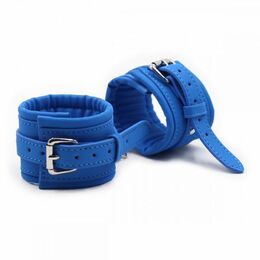 F61293 Наручники Luxury Fetish cuffs Deep Blue