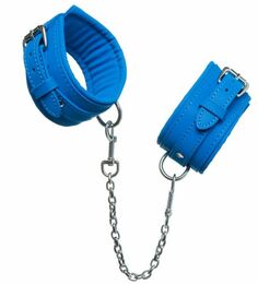 F61293 Наручники Luxury Fetish cuffs Deep Blue