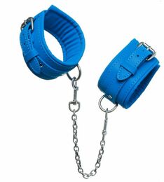 F61293 Наручники Luxury Fetish cuffs Deep Blue