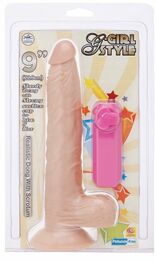 Вибромассажер G-GIRL STYLE 9INCH VIBRATING DONG