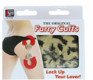 Наручники, Metal Handcuff with Plush, LEOPARD