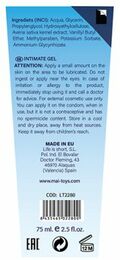 Анальный лубрикант MAI BTB WATERBASED ANAL RELAX 75ML